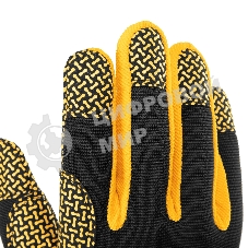 Перчатки универсальные Denzel силиконовое нанесение, размер 9