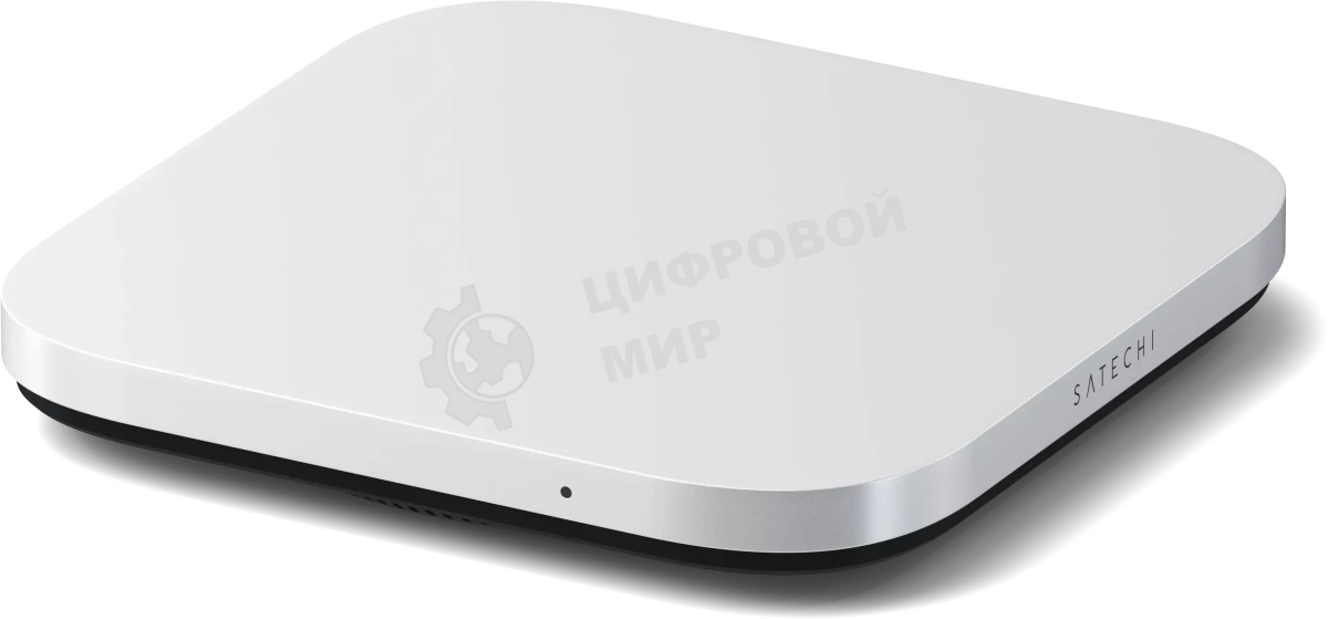 Внешний корпус для SSD Satechi USB4 NVMe SSD Enclosure For Mac mini M4 Up To 40Gbps Up To 8TB, еребристый