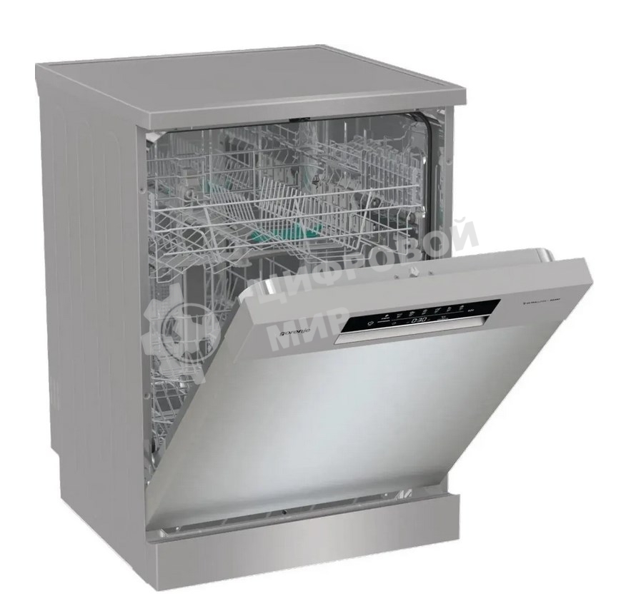 Посудомоечная машина Gorenje GS642E90X, серебристая, 59.9 см, 13 компл., 47 дБ, класс A++