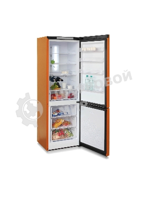 Холодильник Бирюса Б-T960NF оранжевый двухкамерный 240/100 л морозилка снизу, No Frost