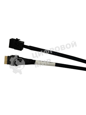 Кабель Amphenol RSL38-1067 Slimline SASx4 (SFF8654) -to- HD MiniSAS x4 (SFF8643) 100 см