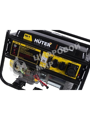 Электрогенератор бензиновый Huter DY8000LX, 7 кВт, 81 дБ, 76 кг