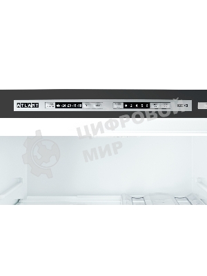 Холодильник Atlant XM 6624-159 черный двухкамерный 228/119л морозилка снизу