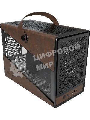 Компьютерный корпус Montech Heritage (B) черный без БП mATX 9x120мм 2x140мм 2xUSB3.0 audio bott PSU