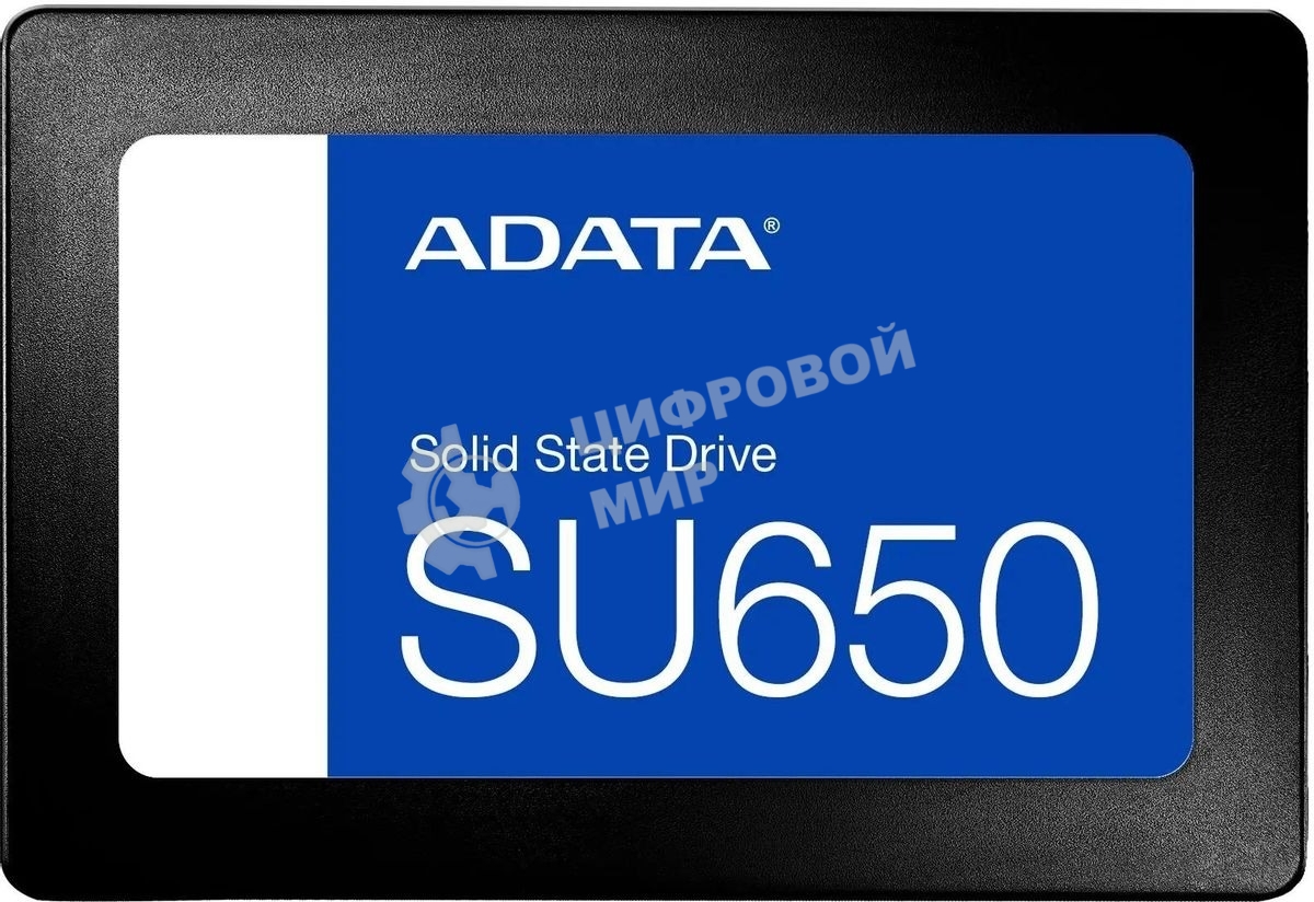 Накопитель SSD ADATA SU650, 512Gb, SATA III, 2.5