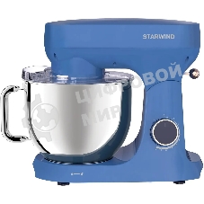 Миксер планетарный Starwind SPM4172 1800 Вт, васильковый