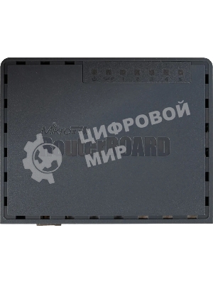 Маршрутизатор PoE MikroTikRB760iGS2 ядра (880 МГц), 5х 1G RJ45, SFP, USB, MicroSD, раздача PoE (HEX S)