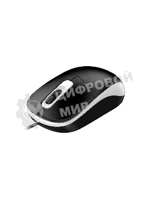 Мышь проводная Genius DX-111 черно-серый, 1200 dpi, USB, кнопки - 3