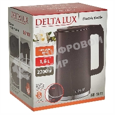 Чайник электрический Delta Lux DE-1011 черный