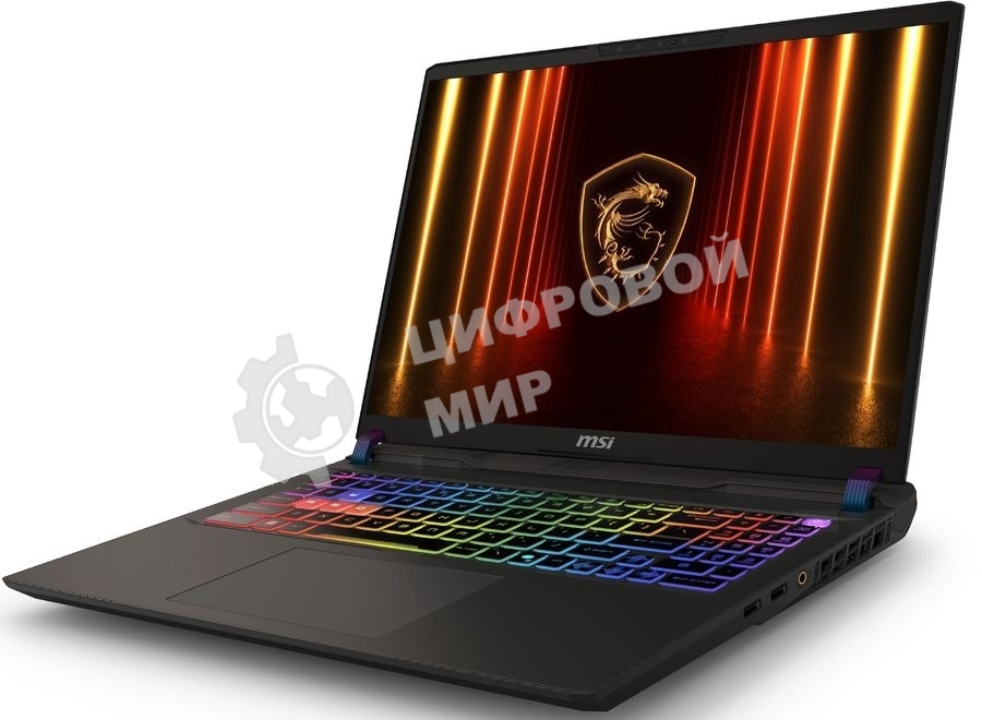 Ноутбук MSI Vector 16 HX AI A2XWIG-487XRU серый Intel Core Ultra 9 275HX/32Gb/SSD 1Tb/RTX 5080 16Gb/16