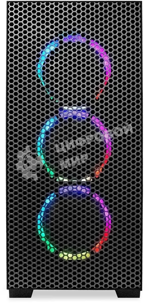 Компьютер IRU Tactio 510B7GP TWR i7 13700F (2.1) 32Gb SSD1Tb RTX 5060TI 8Gb Windows 11 Pro GbitEth 650W черный (RUS) (2126630)