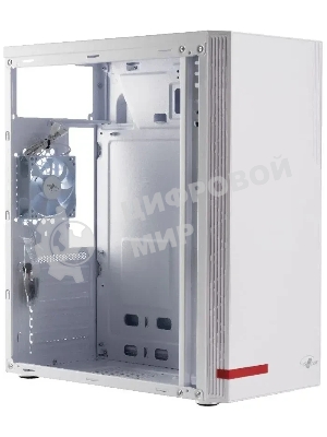 Корпус ATX Eurocase M12 белый, ABS пластик, 2*USB2.0, USB3.0, HD AUDIO