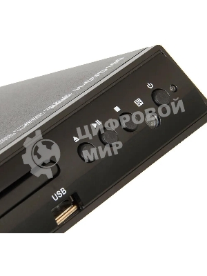 Плеер DVD Hyundai H-DVD100 черный ПДУ