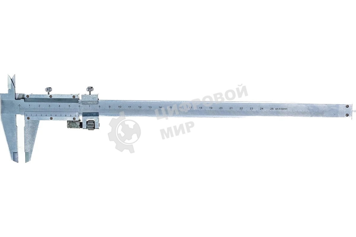 Штангенциркуль Matrix 250 мм цена деления0.02 мм металлический с глубиномером