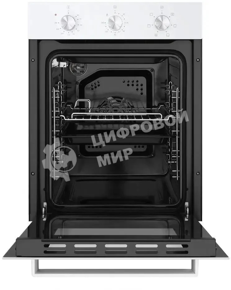 Духовой шкаф электрический встраиваемый HOMSair OEF451WH белый