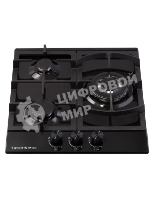 Газовая варочная панель Zigmund & Shtain G 14.4 B независимая, черный