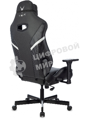 Кресло Knight Thunder 5X черный, экокожа, 120 кг, механизм качания