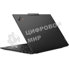 Ноутбук ThinkPad X1 Carbon Gen 13 Aura Edition WUXGA (1920x1200) IPS 500N, Ultra 7 265U, 16GB Soldered LPDDR5x, 1TB SSD M.2, Integrated Graphics, WiFi6E, BT, TPM2, FPR, IR Cam, 57Wh, 65W USB-C, Win 11 Pro, 1