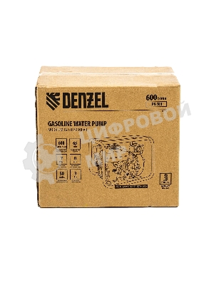Мотопомпа бензиновая высоконапорная Denzel PX-50H 7 л.с., 2
