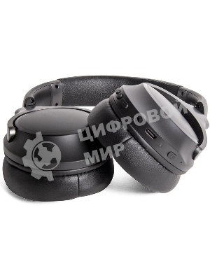 Беспроводные/проводные наушники IBOMB G1 черный, полноразмерные, Bluetooth + проводной, складная конструкция, до 20 ч