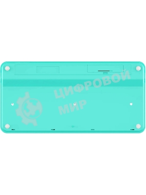 Клавиатура беспроводная A4Tech Fstyler FBK30, USB, Bluetooth/Радиоканал, зеленый