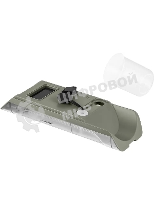 Пылесос ручной Kitfort КТ-5195 бежевый/серый, 50 Вт, уборка влажная, пылесборник контейнер 0.15 л