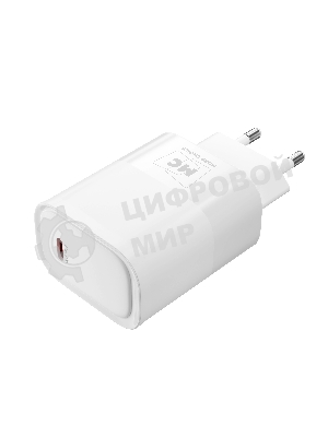 Сетевое зарядное устройство MORE CHOICE (4620202553522) NC68 1Type-C 3.0A PD 35W, белый