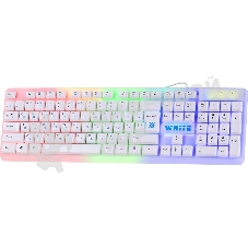 Клавиатура проводная Defender GK-172, USB, белый