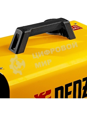 Дизельная тепловая портативная пушка Denzel Flame-5, 5кВт, 300м3/ч, непр.наг., циф. терм.