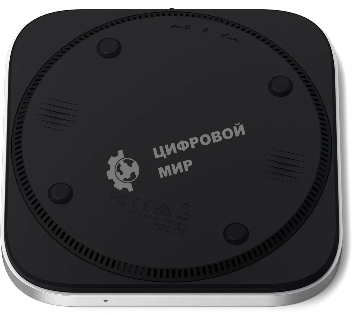 Внешний корпус для SSD Satechi USB4 NVMe SSD Enclosure For Mac mini M4 Up To 40Gbps Up To 8TB, еребристый