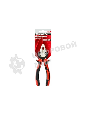 Плоскогубцы Matrix NICKEL 160 мм, никелированные, двухкомпонентные рукоятки