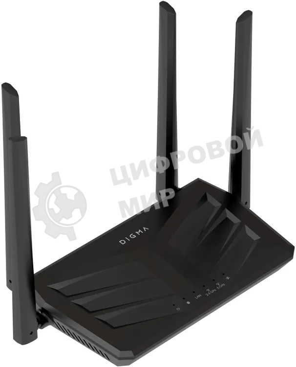 Роутер беспроводной Digma DWR-AX3001 10/100/1000BASE-TX