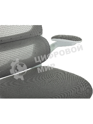 Кресло Бюрократ Sigma WH 1 серый, сетка