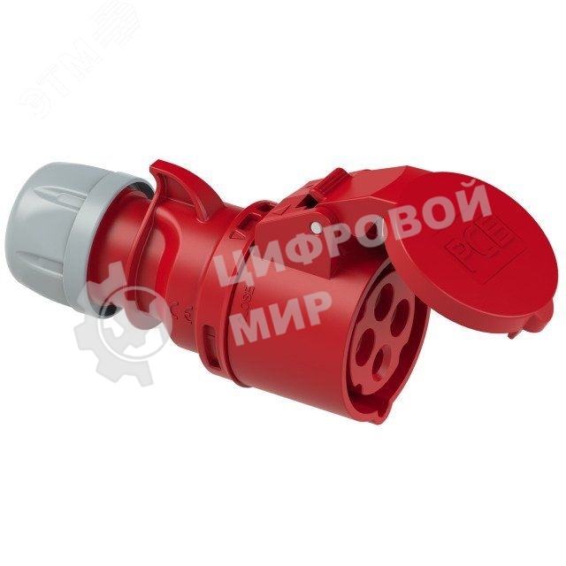 Розетка кабельная 16А/400V/3P+E/IP44