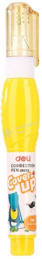 Ручка корректор Deli E39299 шариковый белый 7мл