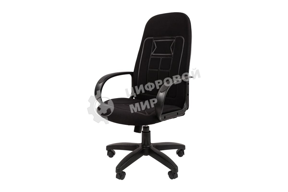 Кресло офисное Chairman 727 ткань OS-01 черный