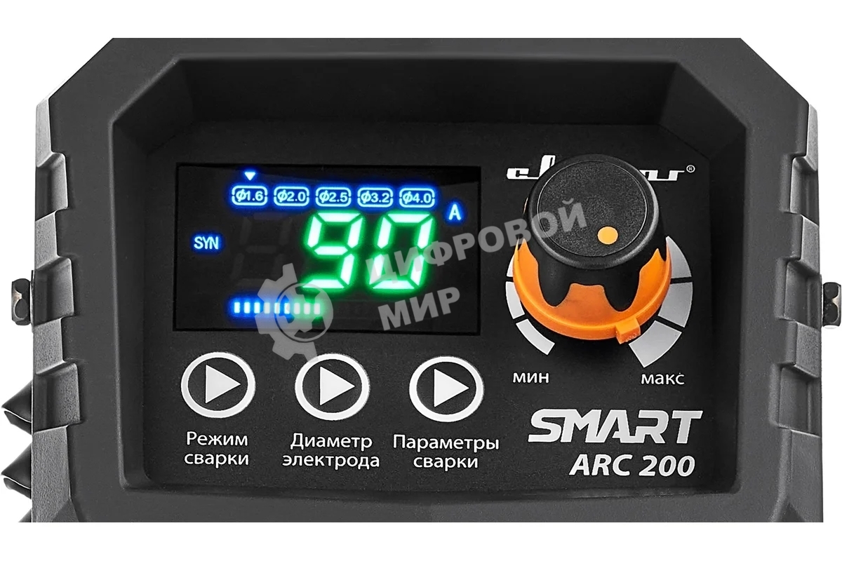 Инвертор сварочный Сварог ARC 200 REAL SMART Z28303 черный маска+краги 97886