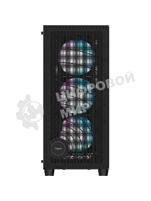 Компьютерный корпус Ocypus Gaммa C70 BK ARGB ATX/win/black/4 ARGB fans/no PSU/Tempered Glass