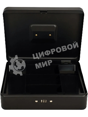 Ящик для денег без номинала Cactus CS-DCB-004 90x300x240 графитовый
