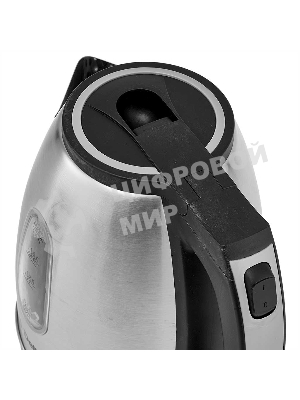 Чайник электрический DELTA DL-1114 нерж. с серым