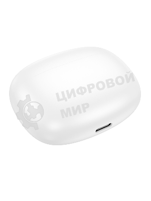 Наушники TWS BOROFONE FQ1 белый, внутриканальные, Bluetooth, сенсорное управление, до 7 ч