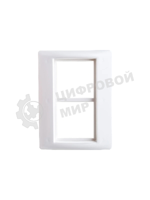 Рамка 4 мод. Праймер с суппортом 75 мм бел. IEK CKK-40D-RSU4-075-K01
