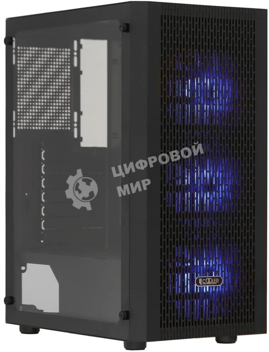 Корпус PcCooler MA100 MESH BK черный без БП ATX 3x120mm 1xUSB2.0 1xUSB3.0 audio bott PSU