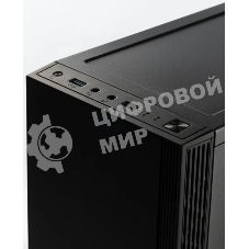 Корпус ATX Eurocase M12 черный, ABS пластик, 2*USB2.0, USB3.0, HD AUDIO