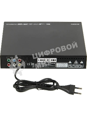 Плеер DVD Hyundai H-DVD100 черный ПДУ