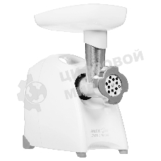 Мясорубка электрическая Аксион М41.02 белый, 1700 Вт, 2.0 кг/мин, реверс, защита от перегрузки, насадки - 8