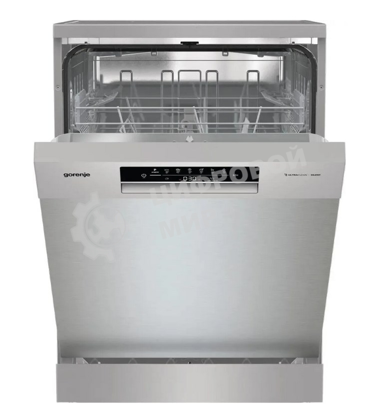 Посудомоечная машина Gorenje GS642E90X, серебристая, 59.9 см, 13 компл., 47 дБ, класс A++