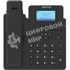 Телефон IP Dinstar C60U черный