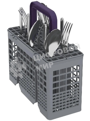 Посудомоечная машина Beko DVS050R01W, белый, 44.8 см, 10 компл., сушка конденсационная, 49 дБ, класс A