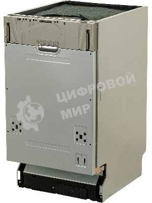 Встраиваемая посудомоечная машина Gorenje GV520E10S, черный, 44.8 см, 11 компл., 47 дБ, класс A++